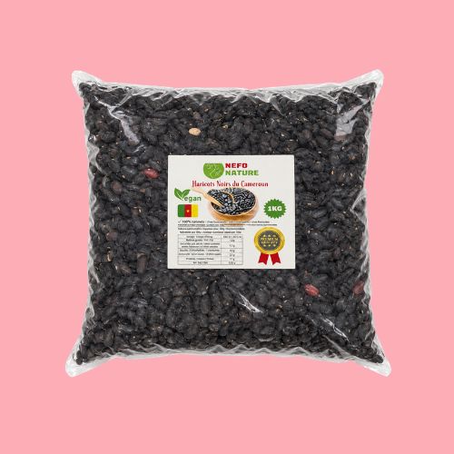 Haricots noir du cameroun schwarze Bohnen premium quality NEFO NATURE