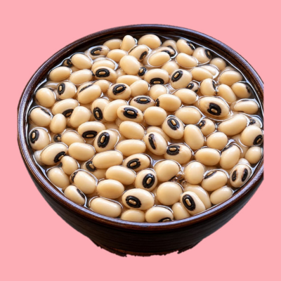 Haricots qui trempent dans l'eau